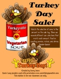 Turkey Day Sale! Counting Coins Station