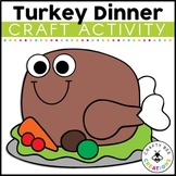 Turkey Dinner Craft Template | Thanksgiving Activity | Kin