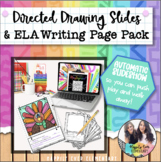 Turkey Directed Drawing Automatic PPT | ELA Writing Pages