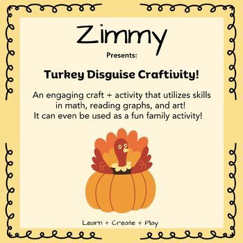 Preview of Turkey Disguise Craftivity