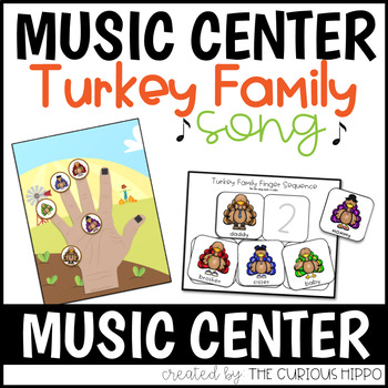 Preview of Circle Time - Turkey Family