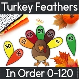 Ordering Numbers 0-120 Turkey Feathers