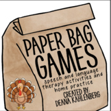 Paper Bag Games: Turkey Feathers!