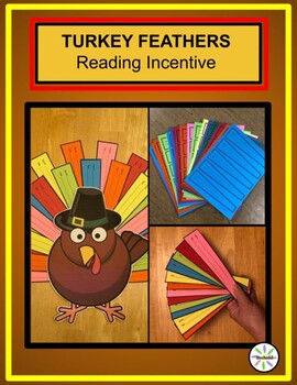 Preview of November Reading Homework: Turkey Feathers Reading Incentive Bulletin Board