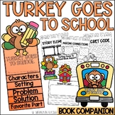 Turkey Goes to School Activities for Thanksgiving Read Alo