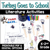 Turkey Goes to School Activities | Back to School Read Alo