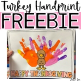 Turkey Handprint Freebie