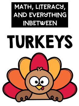 Preview of Turkey Hands on Packet for Older Toddlers and Preschoolers