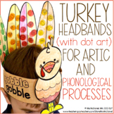 Turkey Headbands for Articulation & Phonological Processes