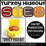 Turkey Hideout STEM Challenge - Thanksgiving STEM Activity