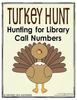 Preview of Thanksgiving Turkey Hunt: Hunting for Library Call Numbers
