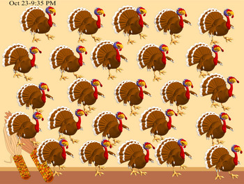 Preview of Turkey Hunt Trivia Game