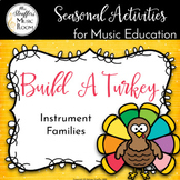 Turkey Instrument Family - Seasonal Music Activity