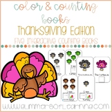 Turkey Interactive Color and Counting Books