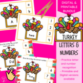 Turkey Letters & Numbers(Digital & Printable) Bundle