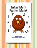 Turkey Math: Feather Match