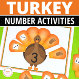 Turkey Math & Thanksgiving Math Activities - Turkey Theme 