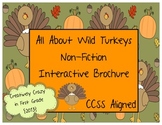 Turkey Non-Fiction Research Interactive Brochure! Great Th