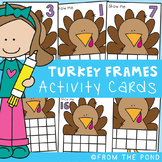 Turkey Number Activity Cards