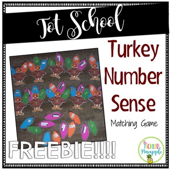 Preview of Turkey-Number Sense-FREEBIE!!!