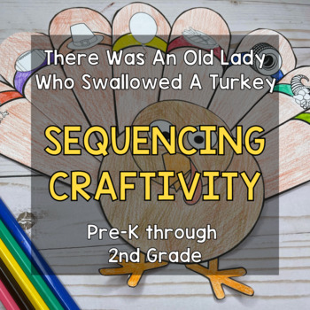 Preview of Turkey Sequencing Activity- There was an Old Lady who Swallowed a Turkey