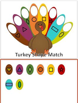 Preview of Turkey Shape Match