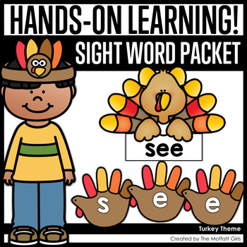 Preview of Turkey Sight Word Packet | Fall