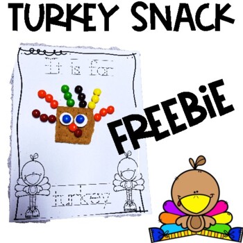 Preview of Turkey Snack Freebie Page