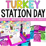 Turkey Stations Theme Day | Thanksgiving Activities Center