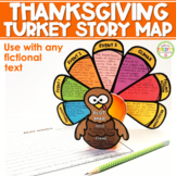 Turkey Story Map Thanksgiving Activities | Thanksgiving Cr