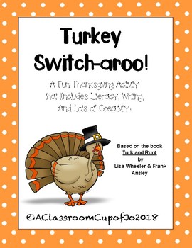 Preview of Turkey Switch-aroo! Turk and Runt Thanksgiving Activity
