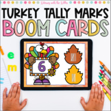 Turkey Tally Marks BOOM Cards | Digital Task Cards