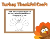 Turkey Thankful Craft (Social Emotional Learning, Art, and