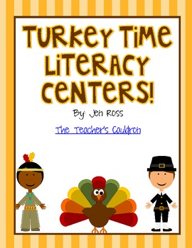 Preview of Thanksgiving Literacy Centers