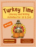 Thanksgiving Activities Literacy and Writing:  Turkey Time