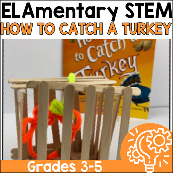 Preview of Turkey Trap - How To Catch A Turkey STEM Challenge - Thanksgiving Activity