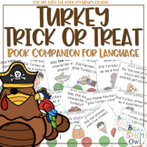 Turkey Trick Or Treat Book Companion