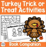 Turkey Trick or Treat Book (Wendi Silvano) & Halloween Activities