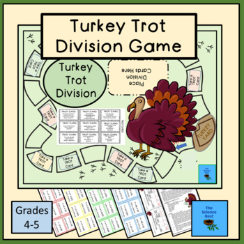 Turkey Trot Division Game by The Science Nest | TPT