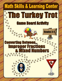 Thanksgiving Math Skills & Learning Center (Improper Fract