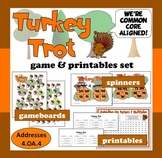 Turkey Trot – factor & multiple math game – Thanksgiving, 