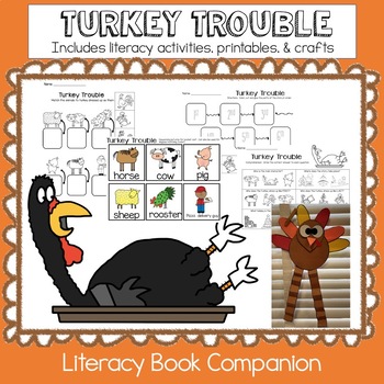 Preview of Turkey Trouble - 11 Printable, differentiated Activities