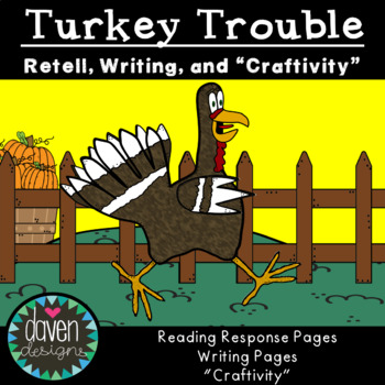 Preview of Turkey Trouble Activity Packet- Book Companion