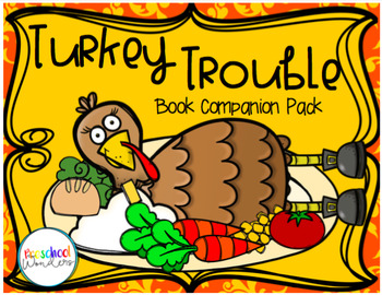 Preview of Turkey Trouble Book Companion-Retelling Pack