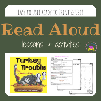 Preview of Turkey Trouble Lesson Plans & Activities (Distance and In-person Learning)