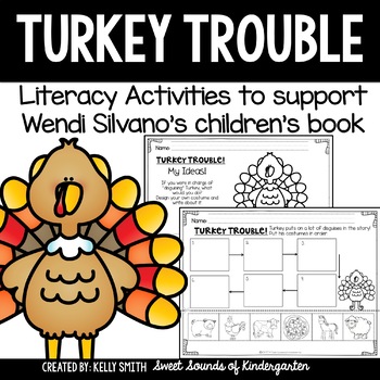 Preview of Turkey Trouble! Literacy Activities