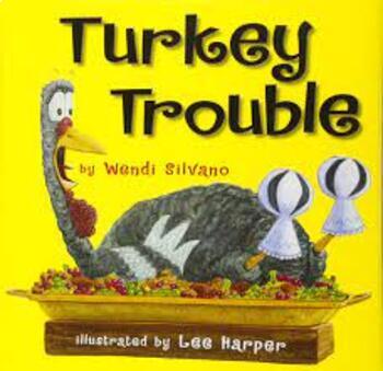 Preview of Turkey Trouble- NO PREP visual supported comprehension