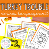 Turkey Trouble No Prep Book Buddy Speech & Language Therap