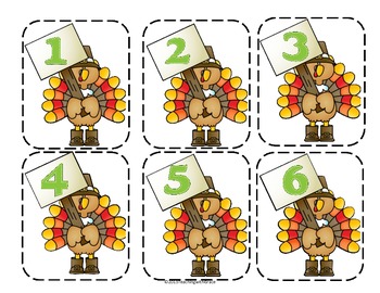 Turkey Trouble- Number Ordering by Teaching with Grace | TpT