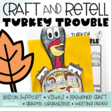 Turkey Trouble Sequencing Craft  | Thanksgiving Read Aloud Activity